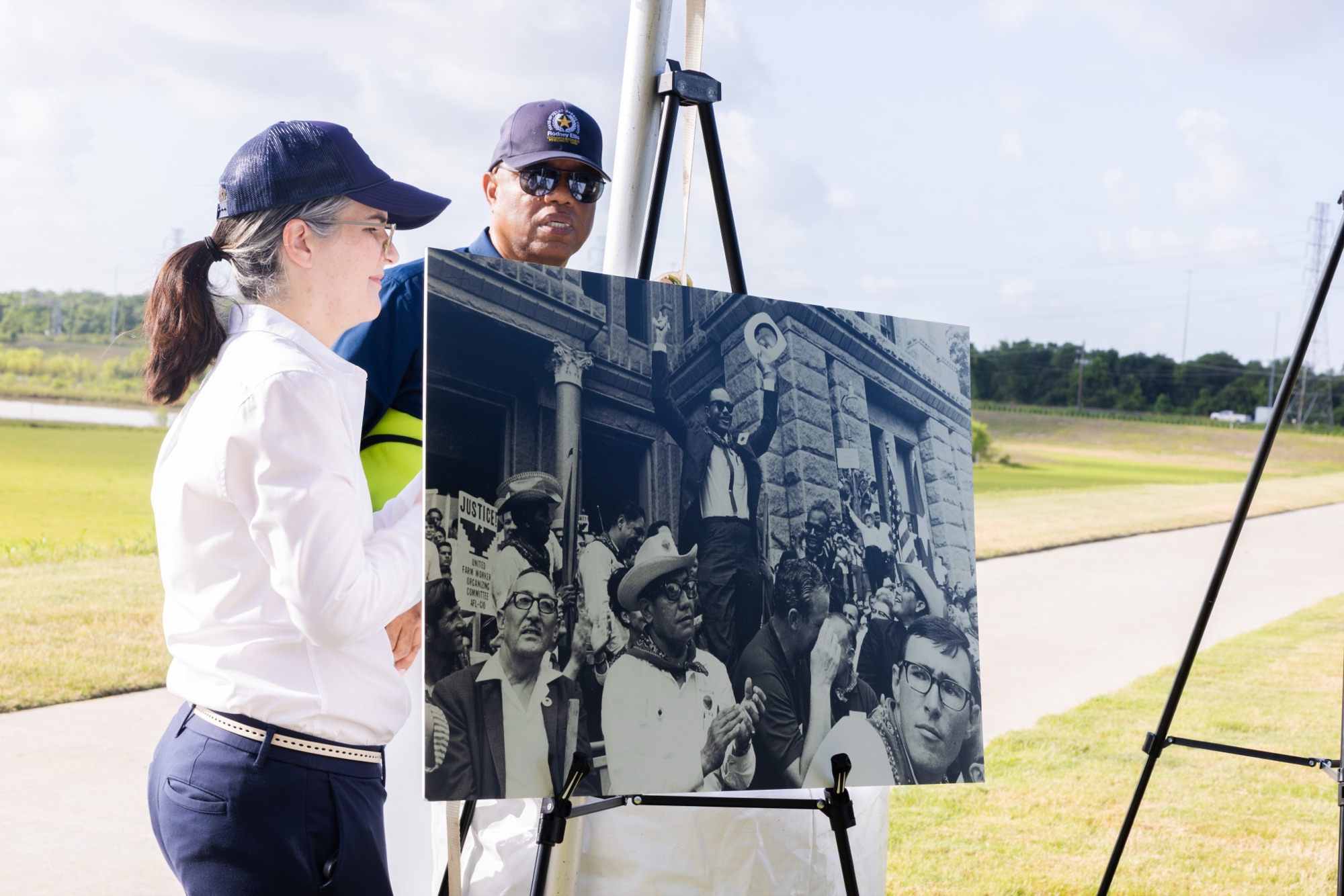Photo from the Curtis Graves Park ribbon cutting and reception